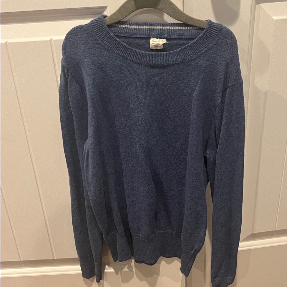 Crew cuts blue sweater size 8